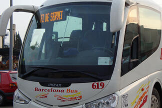 Return Bus from Girona Airport to Barcelona