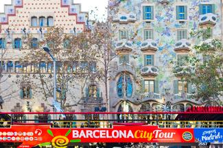 Barcelona City Hop-on Hop-off Bus & Eco Catamaran Cruise