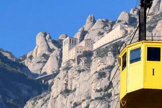 Montserrat Cable Car: Ascent and Descent