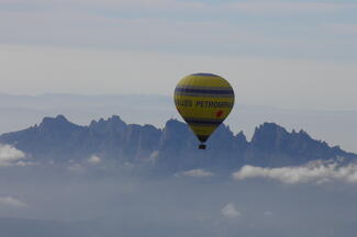 Montserrat Hot Air Balloon +  Optional Monastery Guided Tour from Barcelona